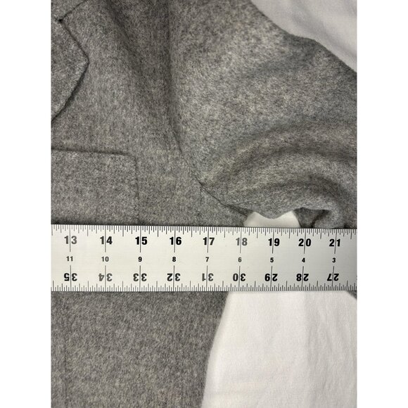 Talbots Blazer Womens 4 Gray Wool Tailored Jacket Classic Career Casual Pockets - Picture 7 of 15